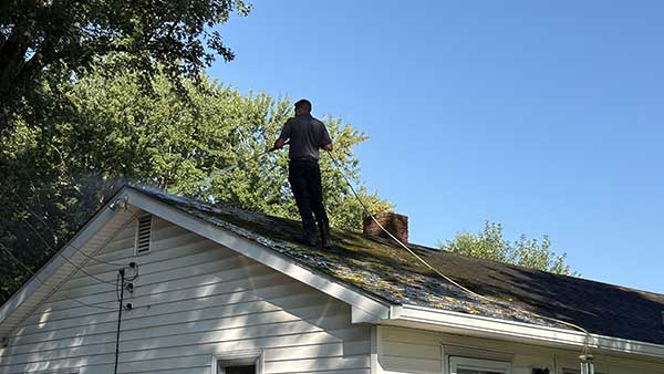 Professional Roofing Contractor Roof Algae Removal Services